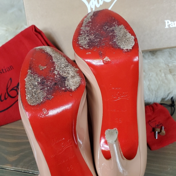 Louboutin Patent Leather 120 Pump - Picture 7 of 9